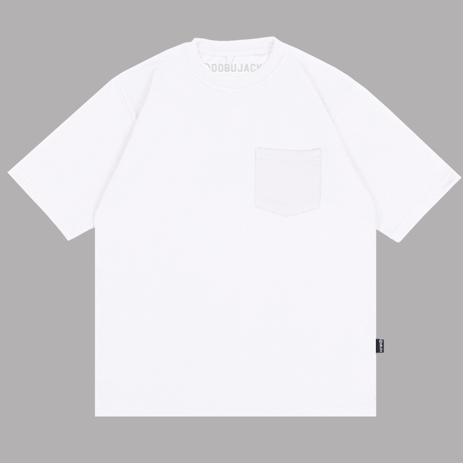 เสื้อยืด Dobujack Oversize Jaguar Pocket White