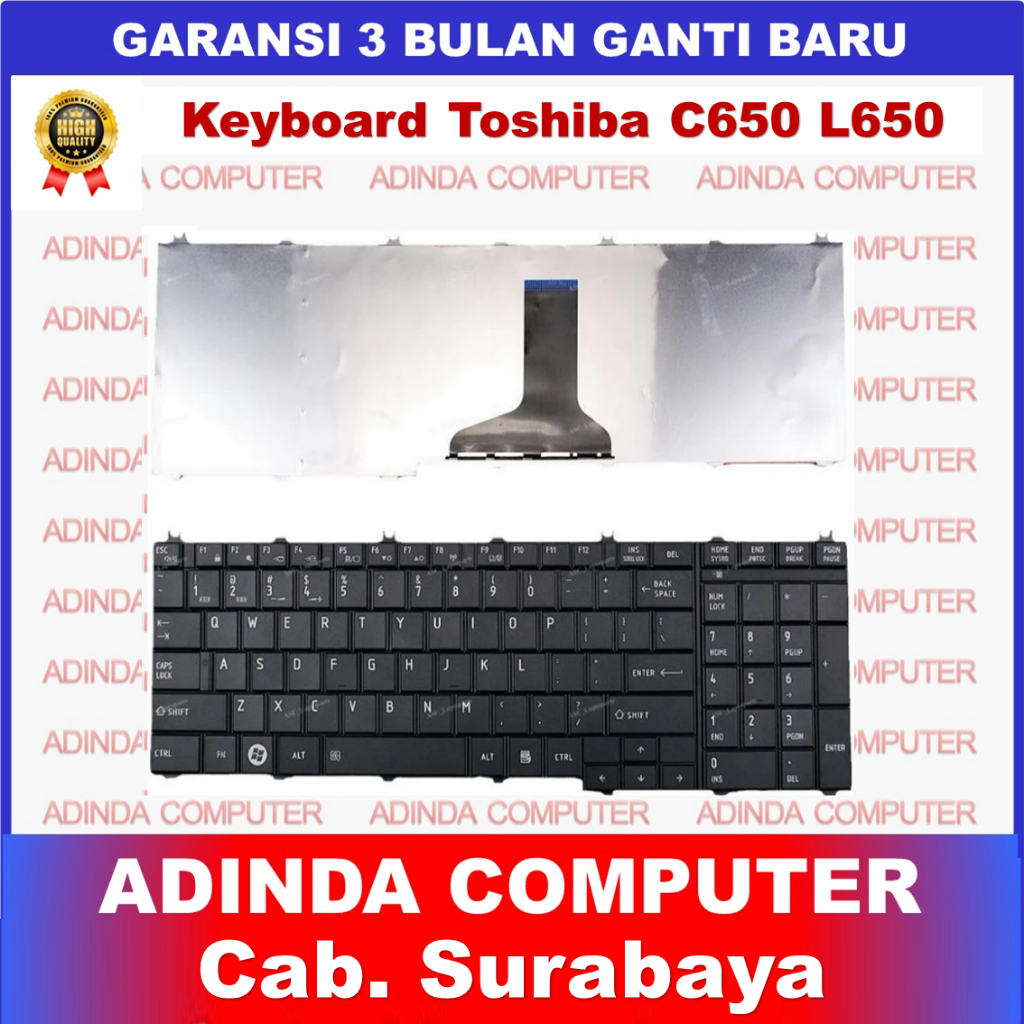คีย์บอร์ด Toshiba C650 L650 L755D L750 L770