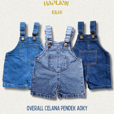 CODE Q44J Overall Aoky Unisex ชายหญิง 6 เดือน 4 ปี