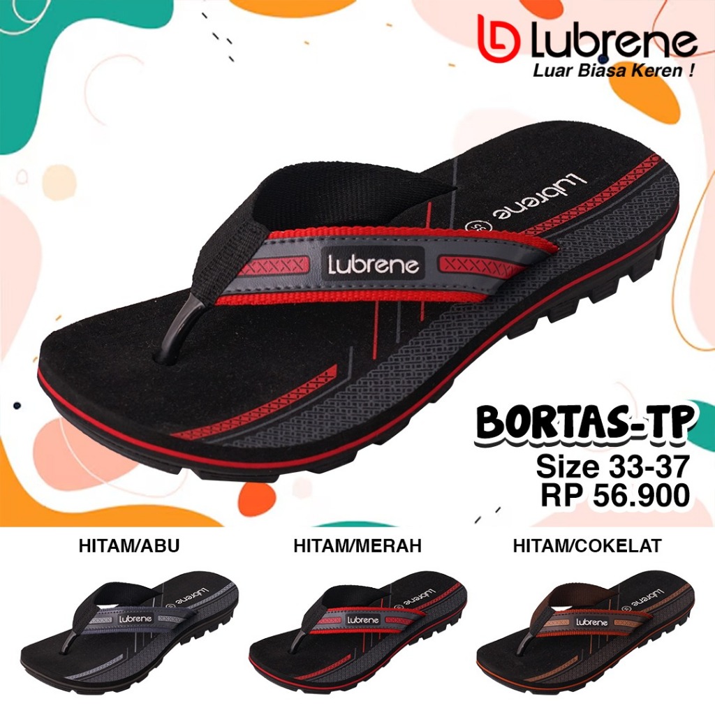 รองเท้าแตะฟองน้ําเด็ก Lubrene BORTAS-TP 33-37