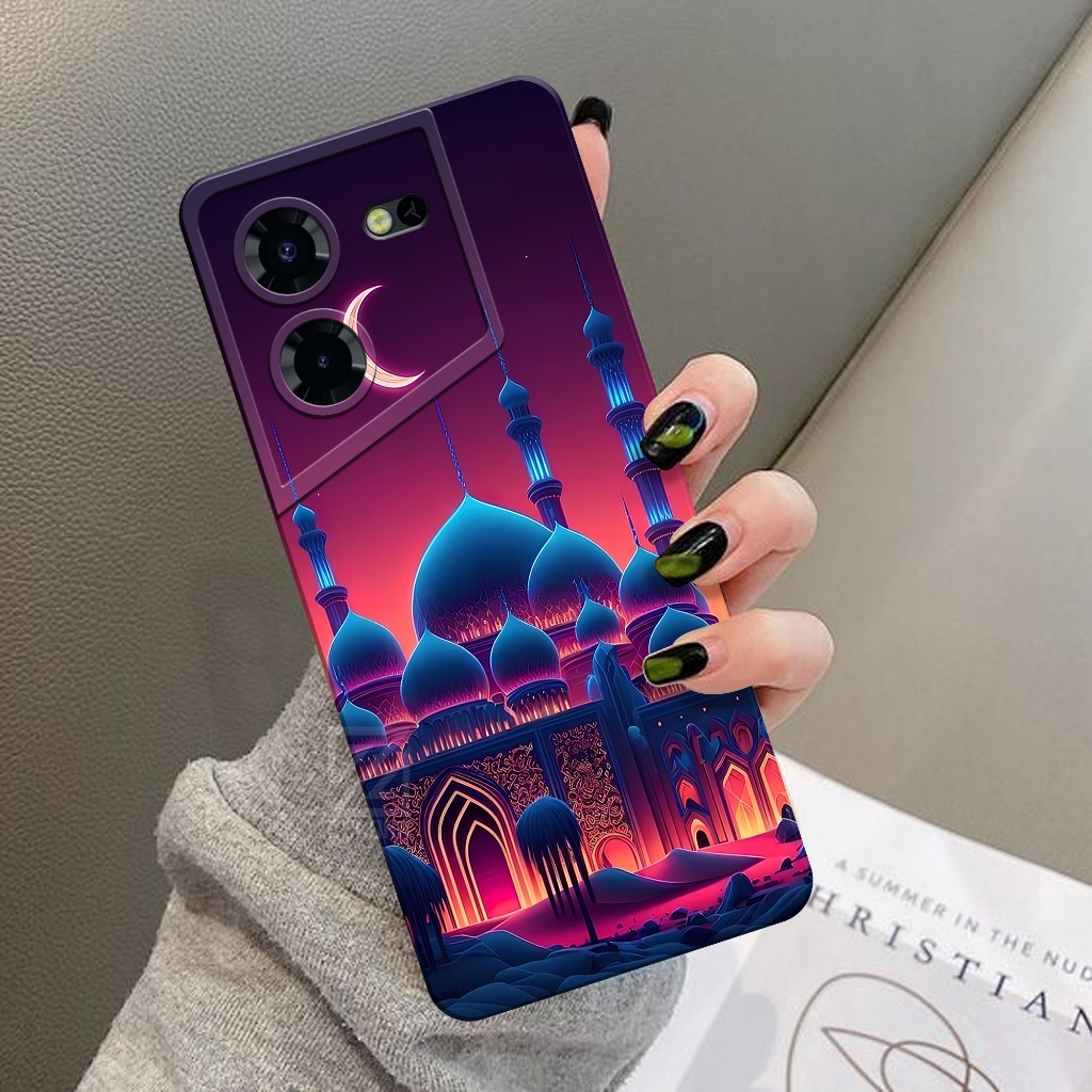 เคส HP Tecno Pova 5 - เคสแฟชั่นมัสยิด - ZELORA - Tecno Pova 5 Softcase - เคส Tecno Pova 5 - เคส Pro 