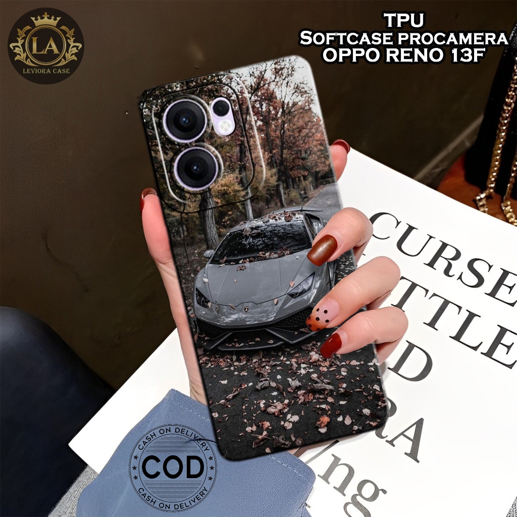 เคส HP ล่าสุด Oppo Reno 13F 2025 - เคส Leviora - เคสรถแฟชั่น - Oppo Reno 13F 2025 Softcase - เคสกล้อ