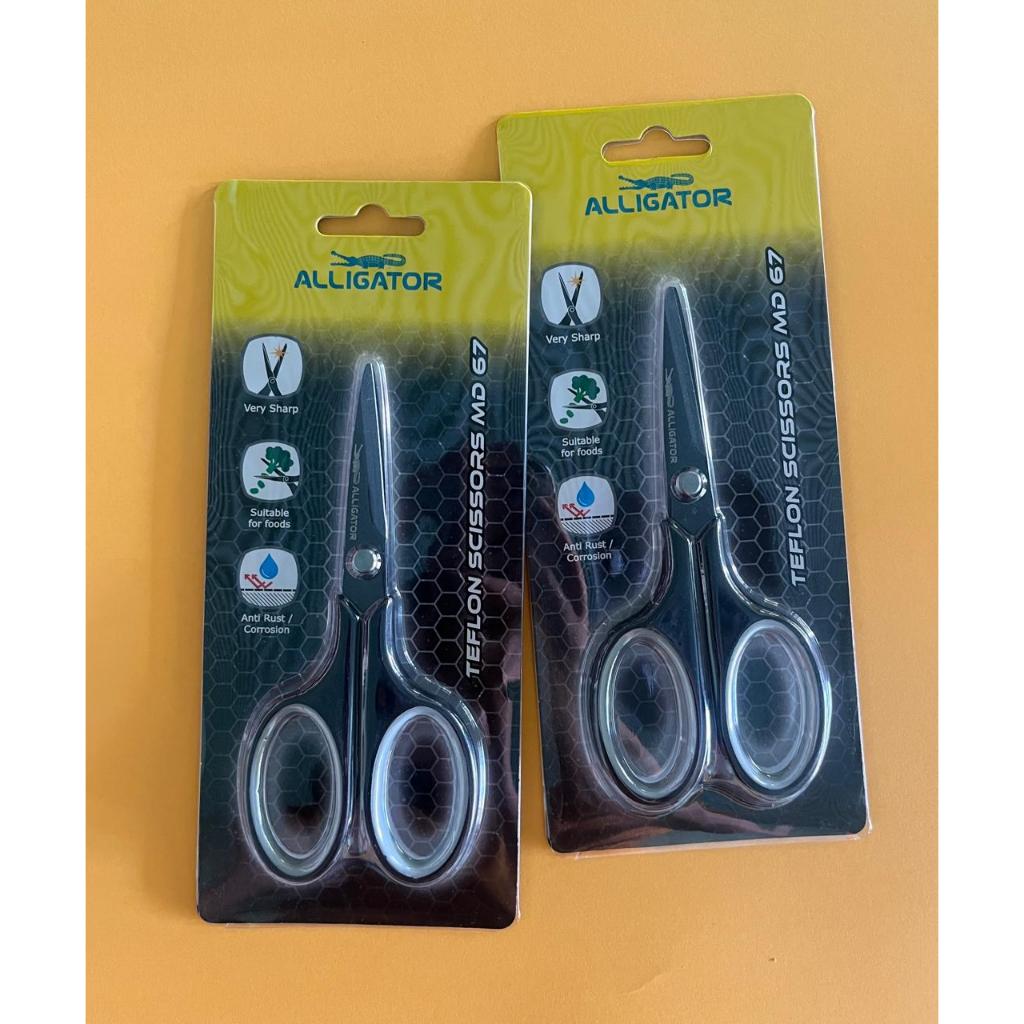 Panda Shop กรรไกรเทฟล่อน ALLIGATOR MD 67