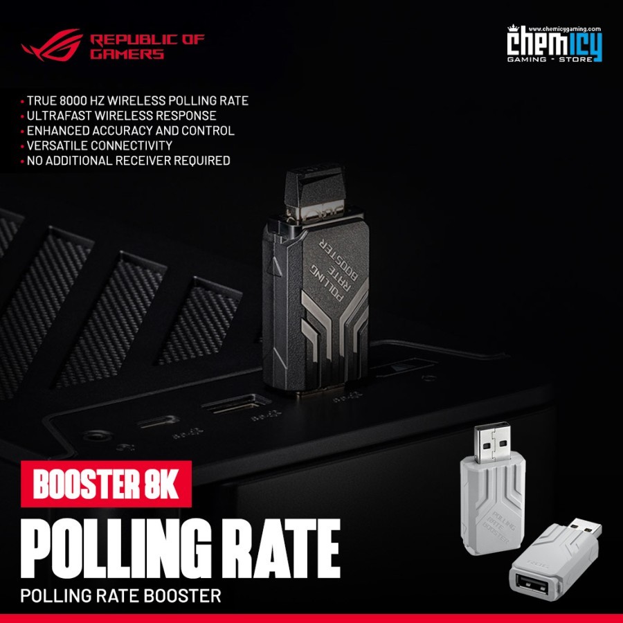 Asus ROG Polling Rate Booster 8000Hz