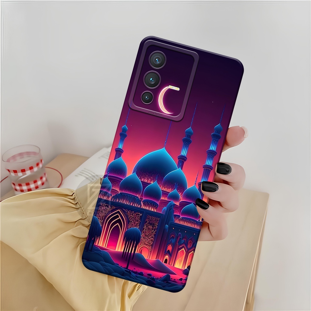 Softcase Vivo V23 5G - ZELORA - เคสแฟชั่น มัสยิด - เคส Vivo V23 5G - เคส Vivo V23 5G - Silicone Hp -