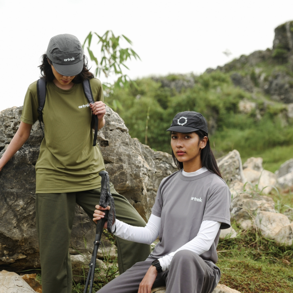 Artrek Womens Regular Black RUNNING Jersey TREKKING PADEL TENNIS RUNNING GYM Sports Dry Fit QUICK DRY UPF50 LIGHT - รูปที่ 3