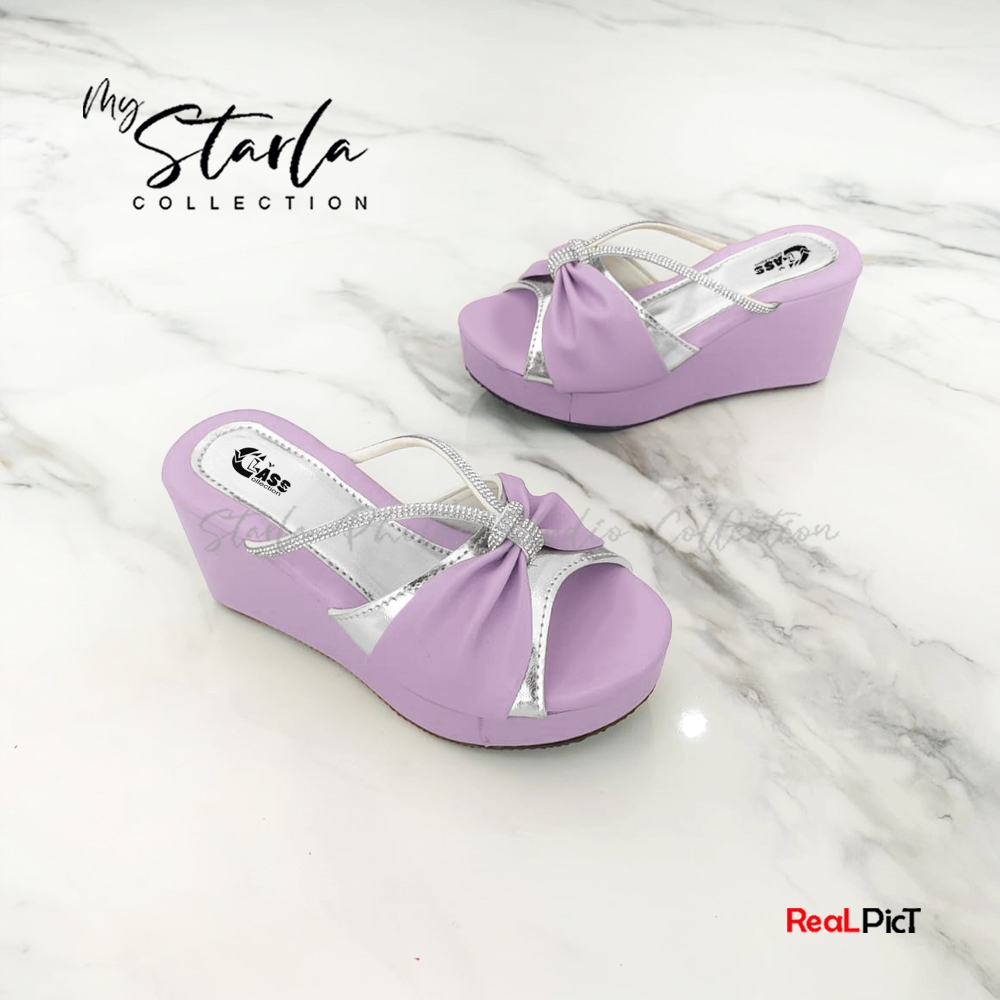 MC18 รองเท้าแตะเด็กผู้หญิงองุ่น