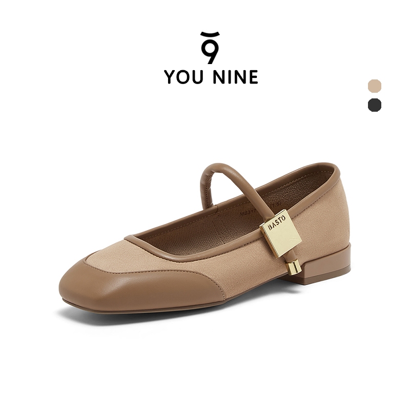 You Nine - Sugar Puff Flat Shoes Minimalist Heels Slip On Women 92