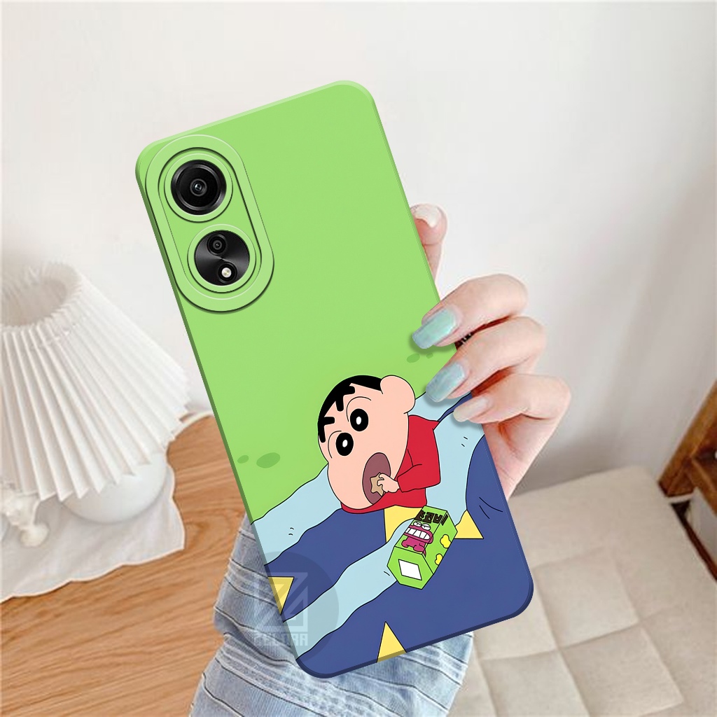 เคส HP Oppo A78 4G 2023 - เคสแฟชั่นการ์ตูน - ZELORA - Oppo A78 4G Softcase - เคส Oppo A78 4G - เคส O