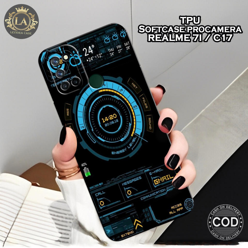 เคส HP Realme 7i / Realme C17 - เคส Leviora - เคสแฟชั่น Aesthetic - Softcase Realme 7i / Realme C17 