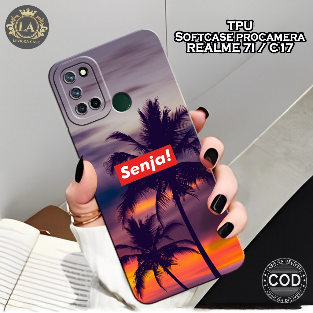 เคส HP Realme 7i / Realme C17 - เคส Leviora - เคสแฟชั่น Senja - Realme 7i / Realme C17 Softcase - เค