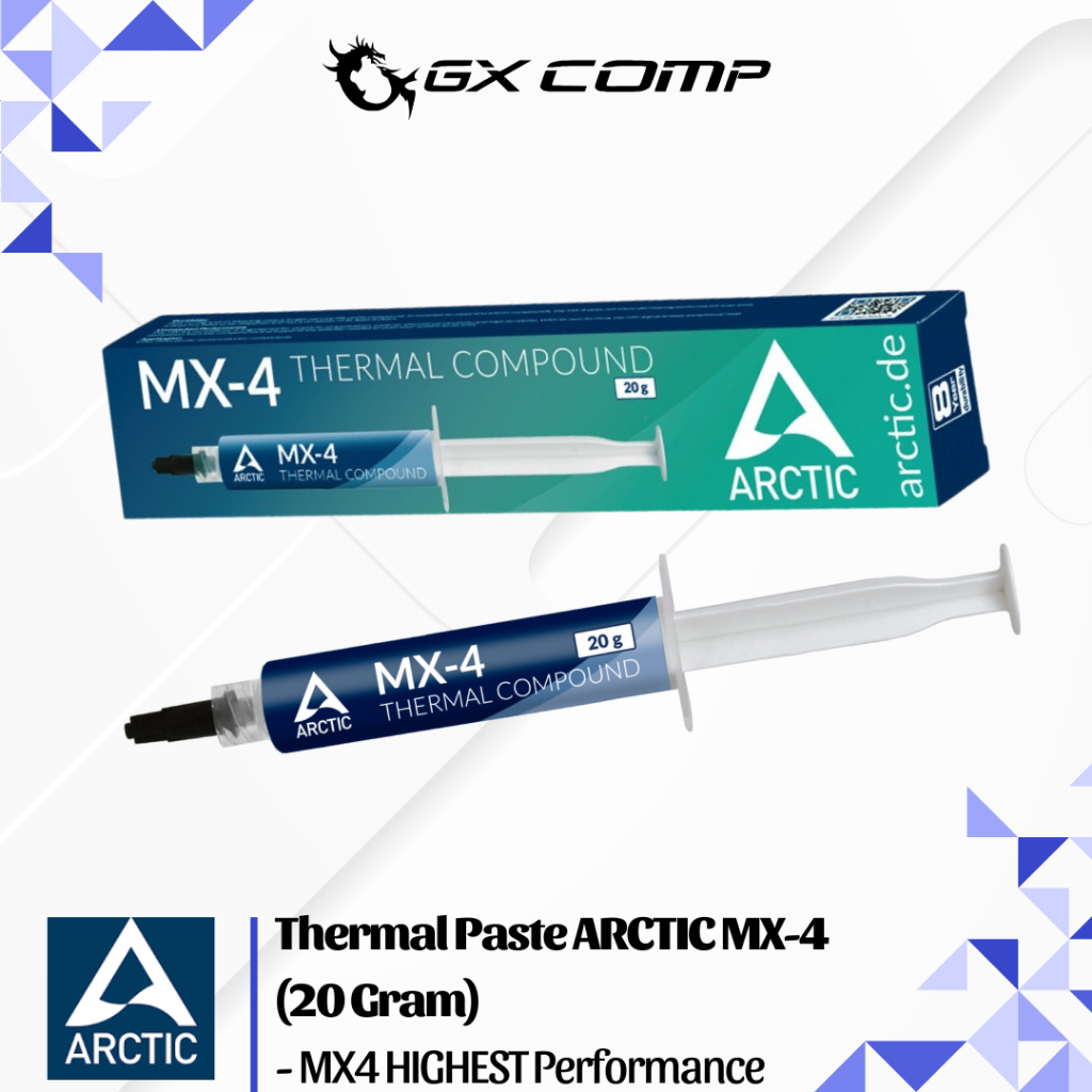 ARCTIC MX-4 20g / แผ่นความร้อน 20 กรัม - MX4 HIGHEST Performance