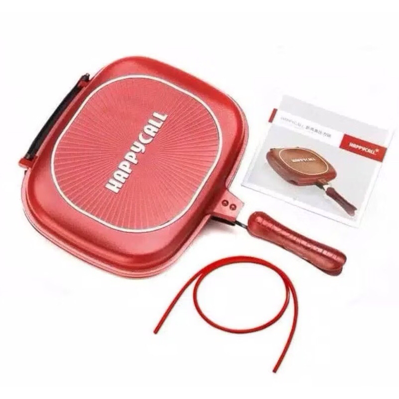 Happy Call กระทะคู่ เทฟลอน Non-Stick จัมโบ้ 32ซม