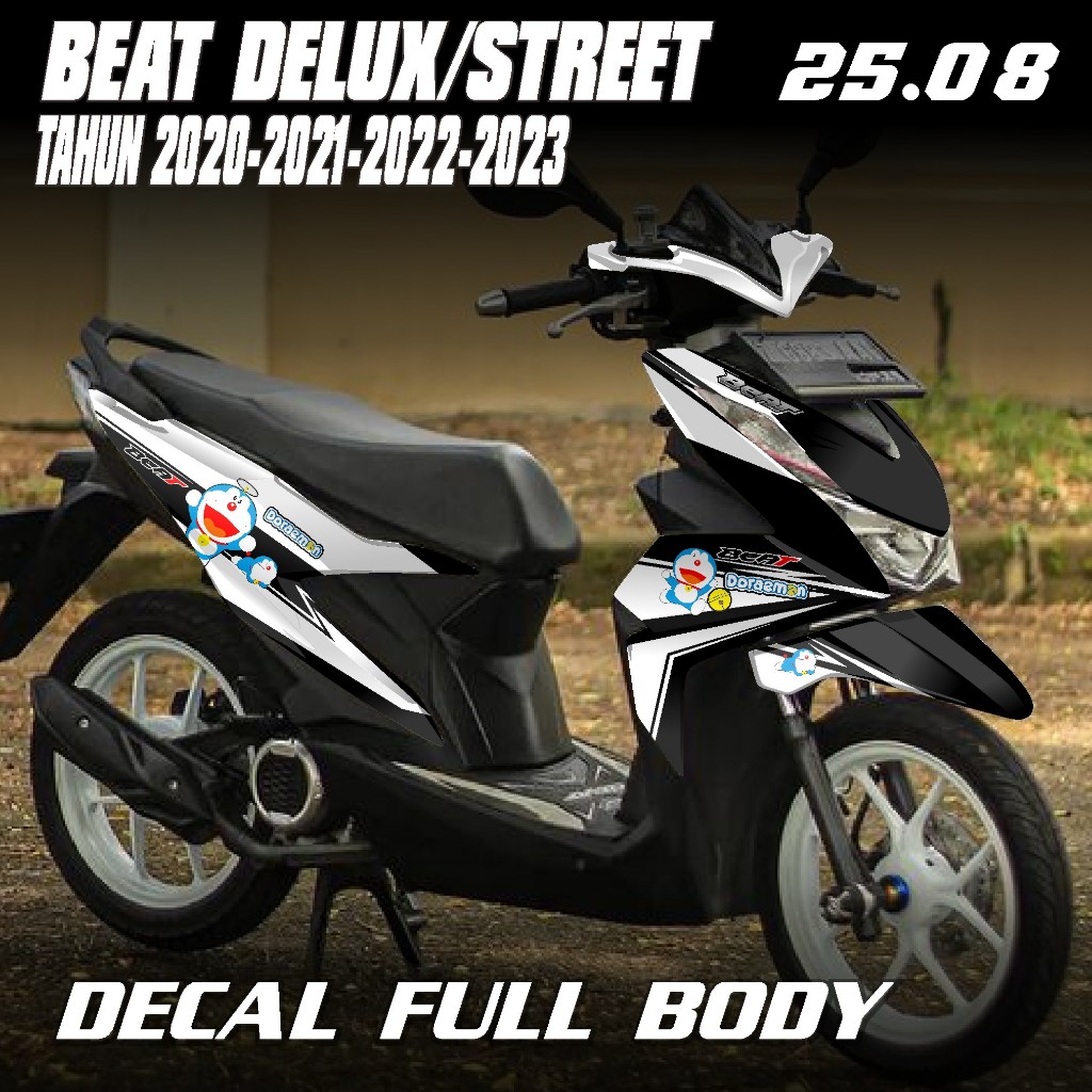 ใหม่ล่าสุด DECAL STICKER BEAT DELUX/STREET 2020 2021 2022 2023 BEAT DELUX/STREET FULL BODY BEAT DELU