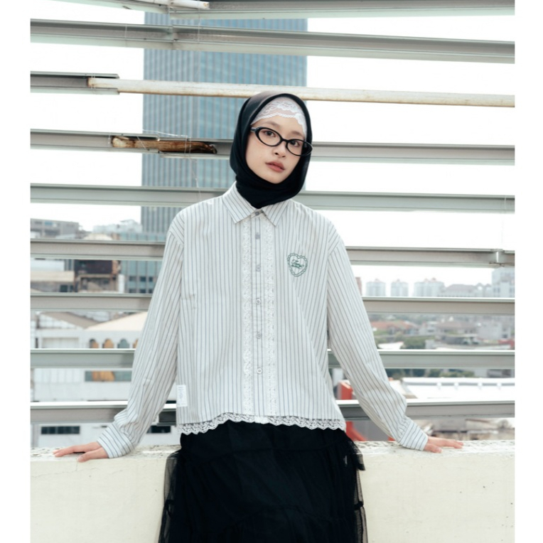 Tome Ame - เสื้อเชิ้ตลาย Omi