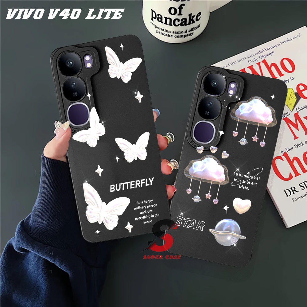 เคสอ่อนล่าสุดสําหรับ VIVO V40 LITE – วัสดุปลอกยางแบบยืดหยุ่นสําหรับ VIVO V40 LITE/VIVO V40/VIVO V30