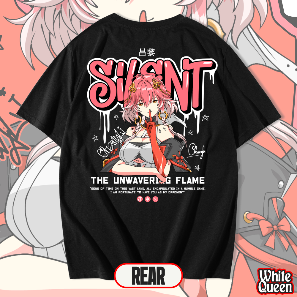 เสื้อยืด CHANGLI WUTHERING WAVES - เสื้อยืด DISTRO ของผู้ชายและผู้หญิง, เสื้อยืด CHANGLI WUWA ANIME 