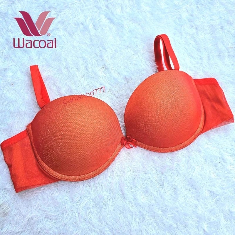 WACOAL GLITER GOLD HALF CUP KEMBEN BRA 32A 32B 32C 34A IB 5784 K124 MEDIUM FOAM WIRE WOMENS BH784 GL