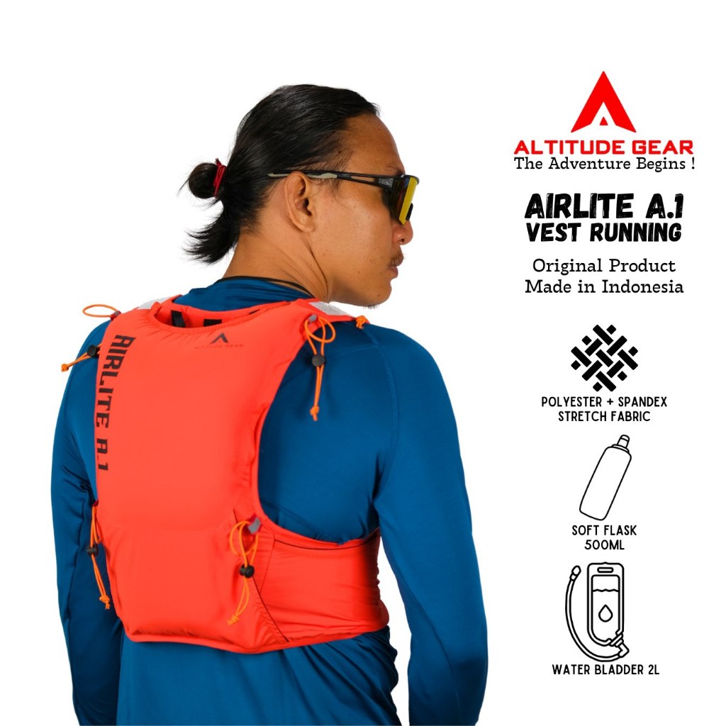 เสื้อกั๊กวิ่งเทรล Ultralight Altitude Gear Airlite A.1