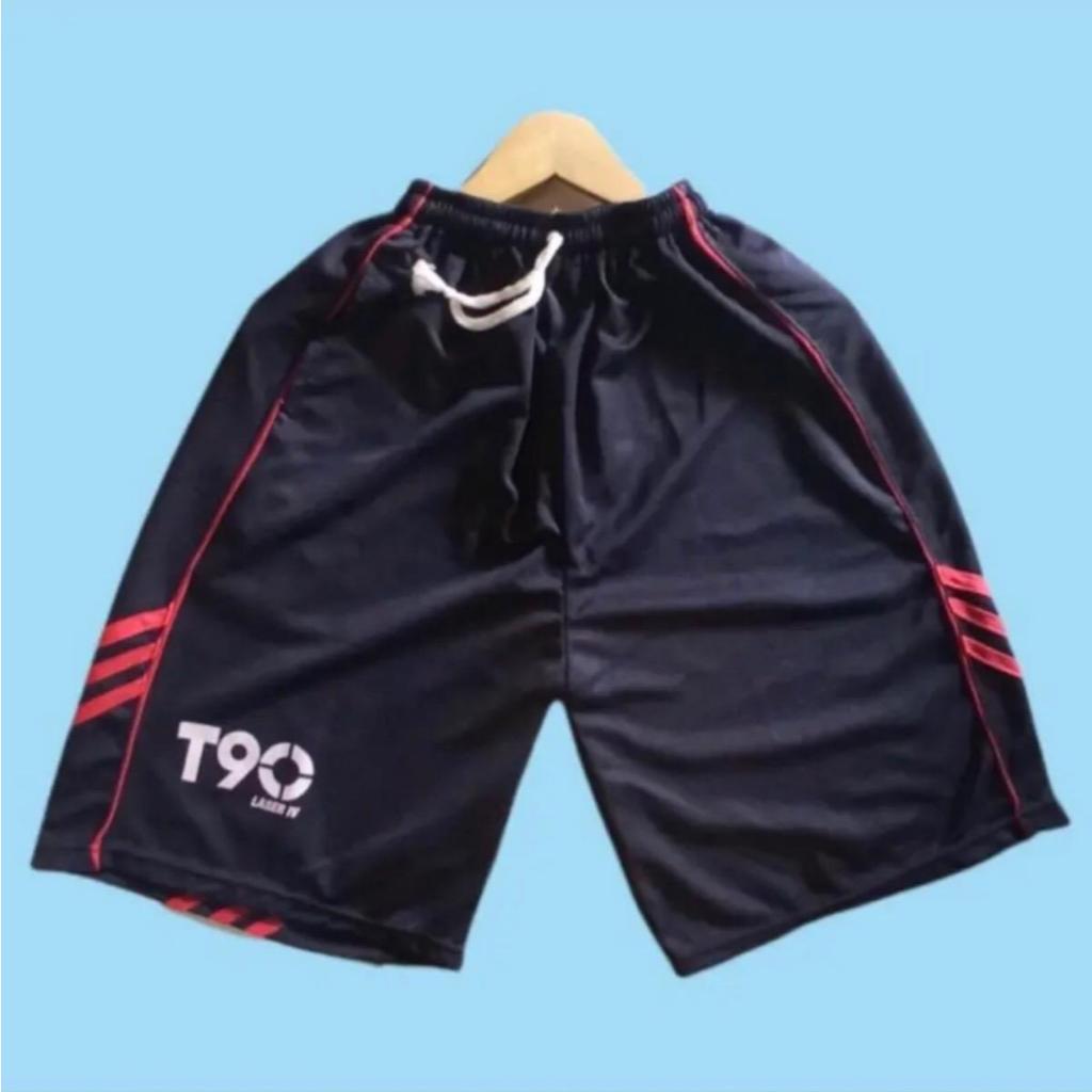 30 พัน rupiah ประหยัดแพคเกจ 3 ชิ้น t9o Unisex Premium Sport Lotto ยืด Unisex Distro กีฬากางเกงขาสั้น