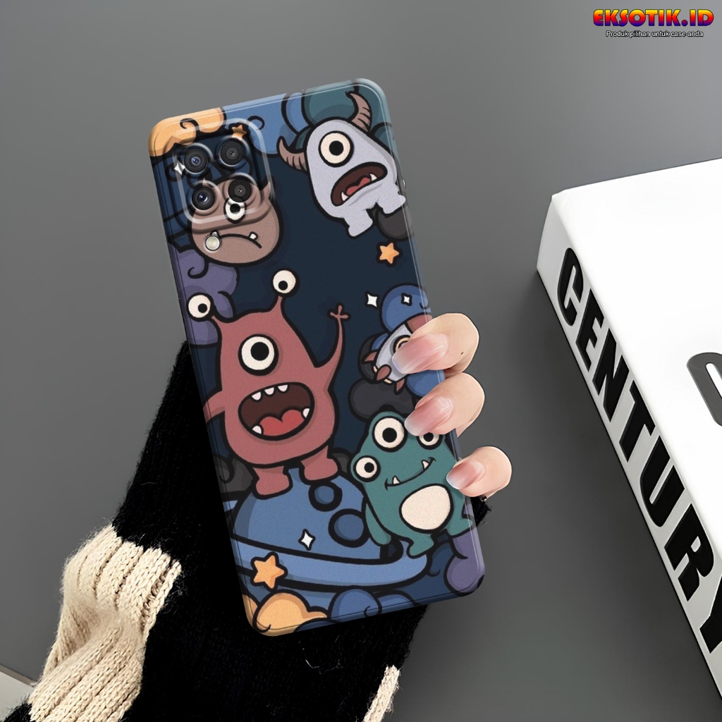 เคส Samsung A22 4G - เคส Samsung A22 4G - เคสแฟชั่น - Samsung A22 4G Silicone - Cool and Cute Motif 