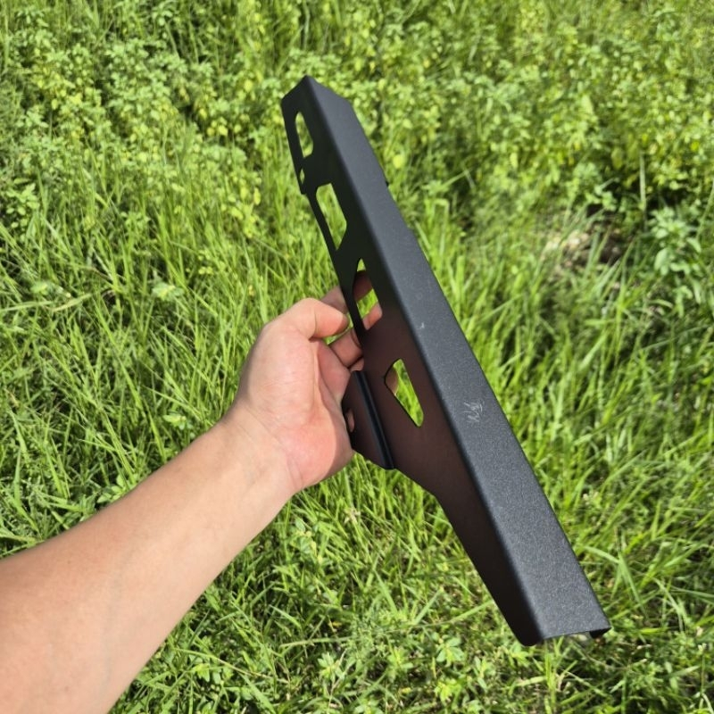 KAWASAKI NINJA R RR SS LASER CUTTING MILD STEEL CHAIN BRACKET COVER