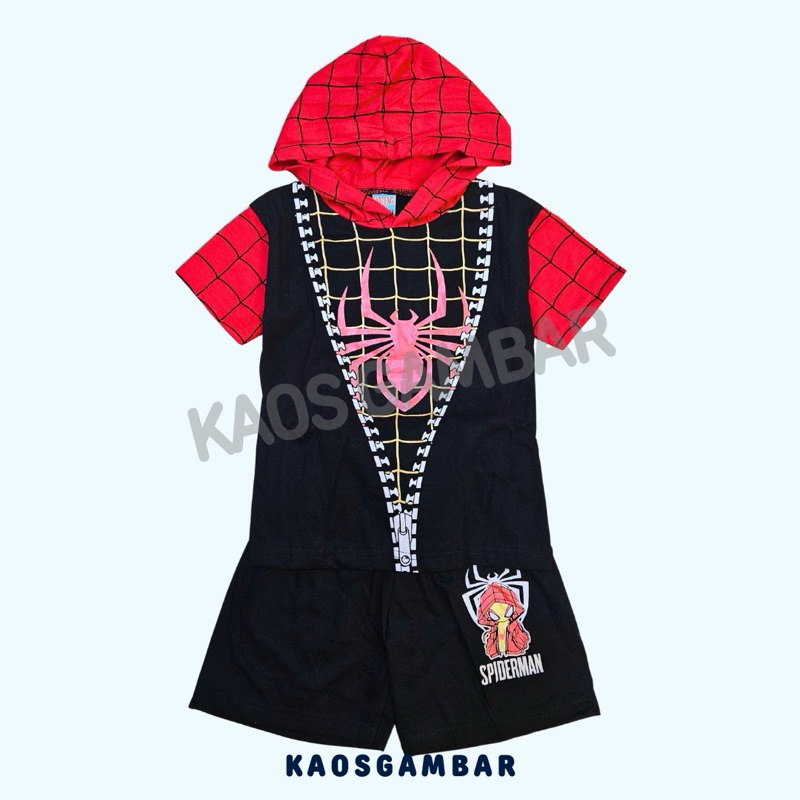 เสื้อยืด IMAGE - หมวก SPIDERMAN 1-9 ปี