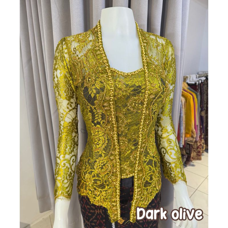 SIMONA KEBAYA Xarena Sequin Kebaya Only Full Metallic Sequin Kebaya