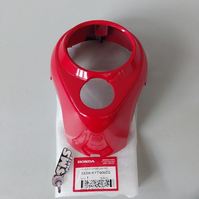MERAH Original Red Chili Scoopy คาร์บูเรเตอร์หัวด้านบนฝาครอบ Speedometer 53206 KYT 900ZQ