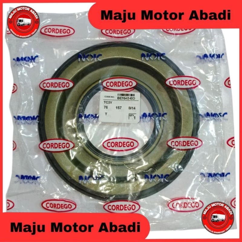 Hino Lohan 9828-76101 ซีลน้ํามันล้อหลังด้านนอก SZ311-76002 BE1543-EO (76 x 157 x 814)