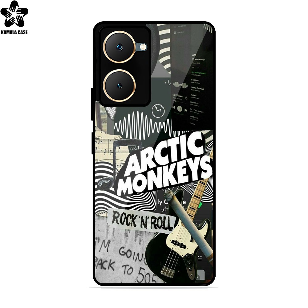 KAMALA CASE GLOSSY PREMIUM ARCTIC MONKEYS BAND MOTIF สําหรับ TYPE VIVO Y03 Y18 - COOL CASE - เคสใหม่