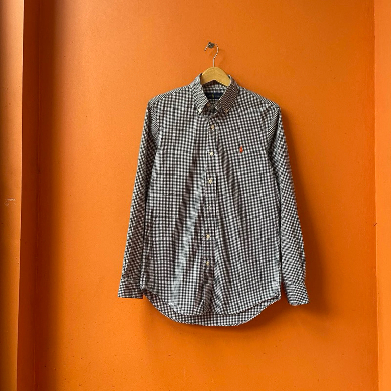 KEMEJA Ralph Lauren เสื้อเชิ้ตโลโก้เล็ก