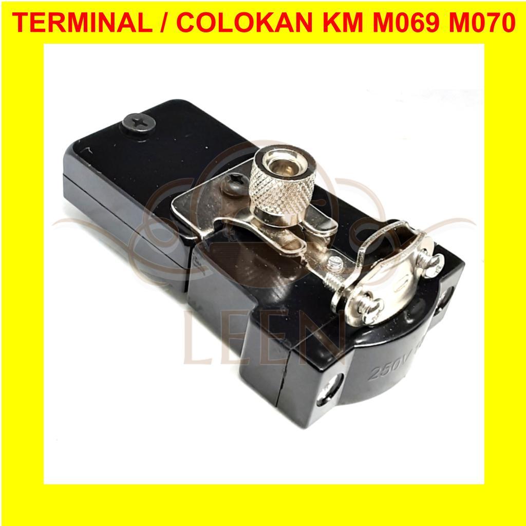 Mesin M 069 M 070 Terminal/ปลั๊ก/สายไฟการเชื่อมต่อ M-069 M-070 M 69 M 70 KM เครื่องตัดผ้าตรง Upright