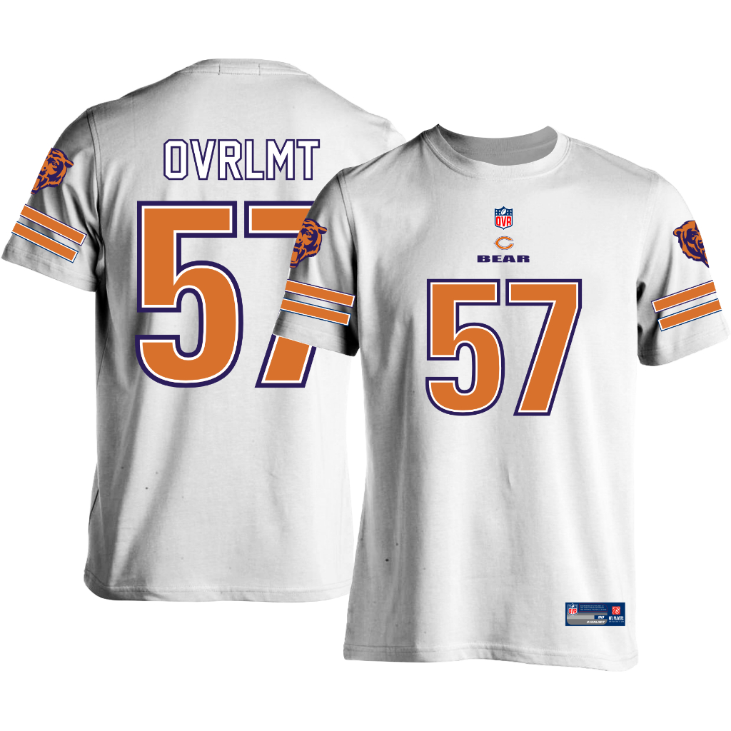 OVERLIMIT CHICAGO BEARS TSHIRT เสื้อยืดฟุตบอลอเมริกัน | เสื้อยืด Oversized | STREETWEAR STREETWEAR |