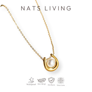 Nats Living: Kalung Titanium Wanita Anti Karat, Ella