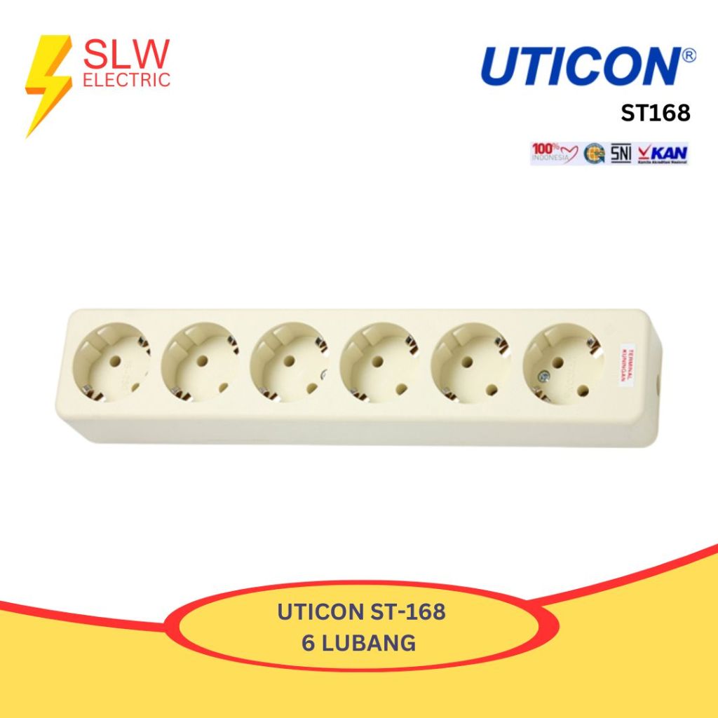 UTICON 6-HOLE PLUG ST-168 ST168 ORIGINAL HOLE