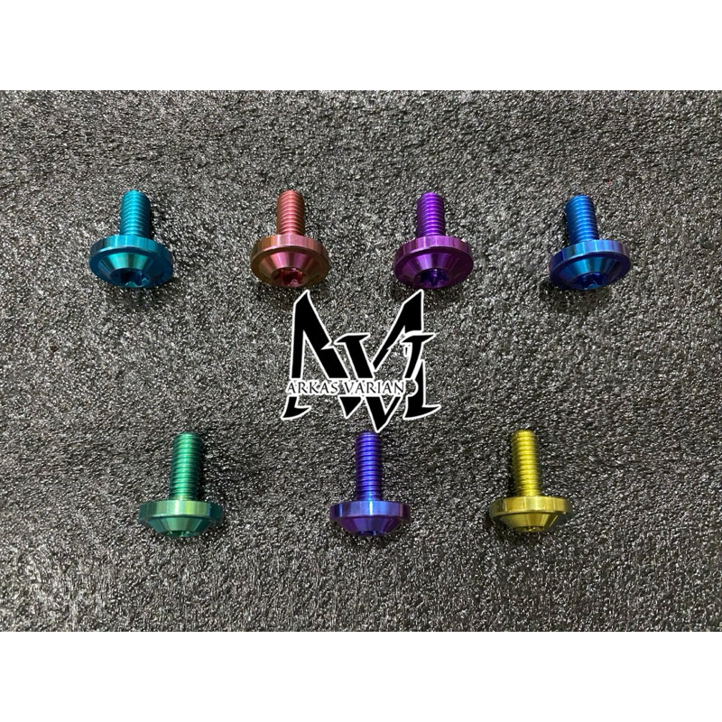 BIGHEAD BOLT M6x15 M6x20 TITANIUM VIETNAM