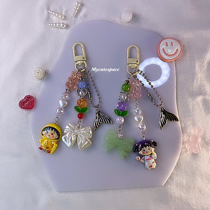 GANTUNGAN CHIBI MARUKO CHAN KEYCHAIN / MARUKO KEYCHAIN