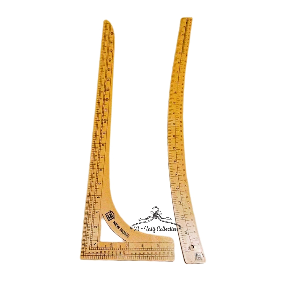 SIKU SEWING RULER NO. 08 | เอลโบว์ส์ และแคลส์ | POLARIS POLARIS POLARIS | เสื้อผ้า PATTERN RULER