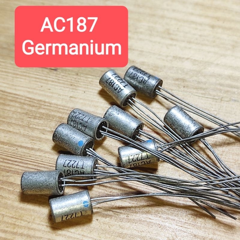 ทรานซิสเตอร์ AC187 NPN Germanium Fuzz Face Ge NOS