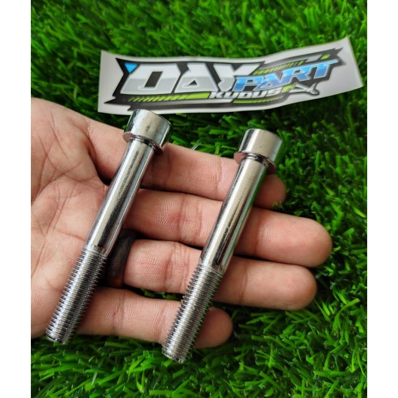 L8 M10 CROM สแตนเลส BOLT 6 ซม. 7 ซม. PNP CALIPER M3 M4 M7 M50 M432 M434 GP4RX FORMULA CALIPER BOLT 8