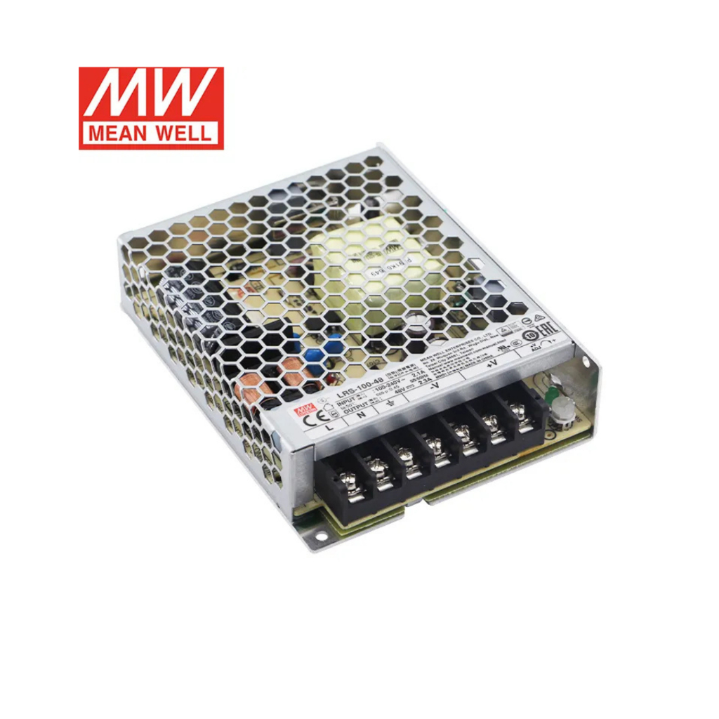 MeanWell Mean Well LRS Adapter 100-48 48V 48 โวลต์ 2.3Ah 2.3 Ampere Original Item