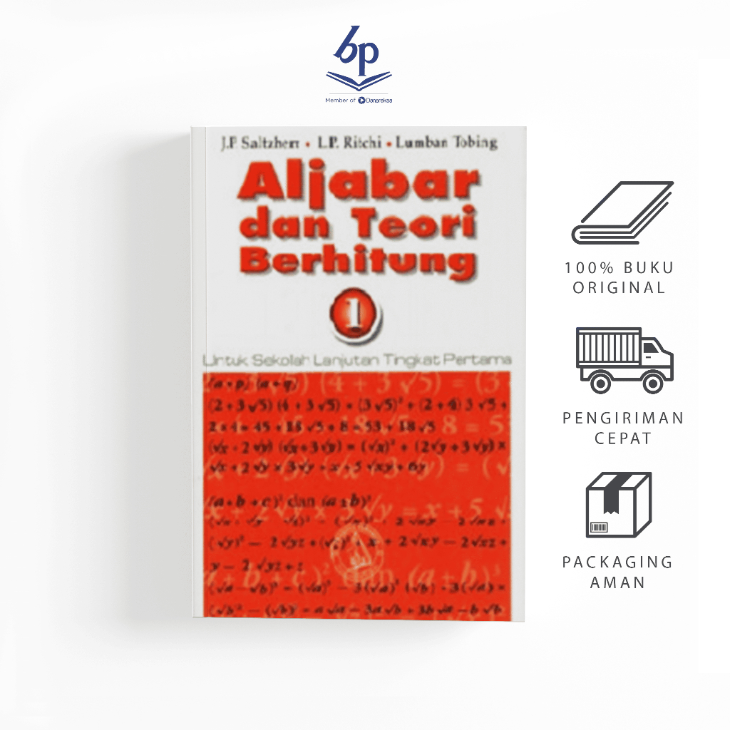 Aljabar และ Count Theory Volume I (JP Saltzherr, L. Tobing) - Balai Pustaka