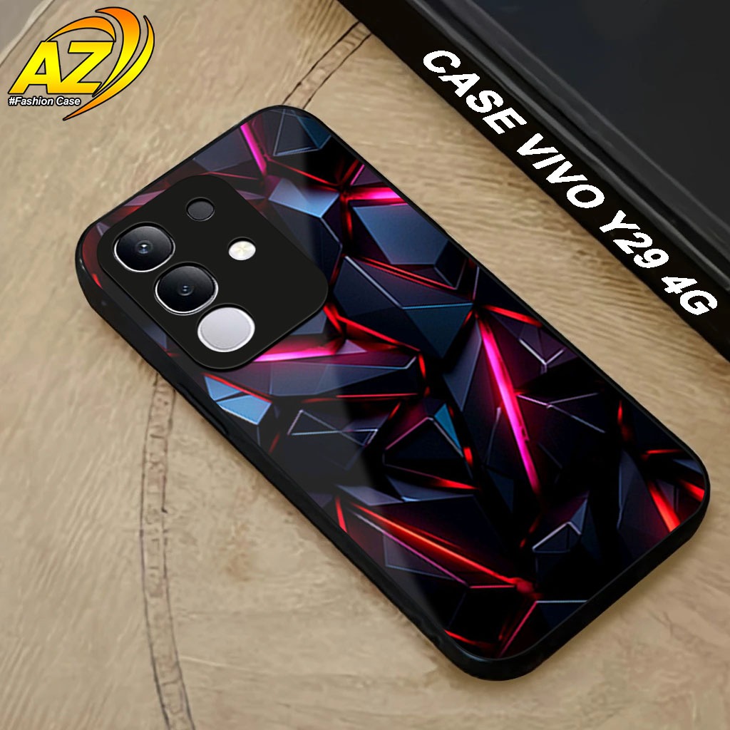 เคส Vivo Y29 4G ล่าสุด [ABSTRK MOTIF] เคสโทรศัพท์มือถือ ตัวป้องกันโทรศัพท์มือถือ อุปกรณ์เสริมโทรศัพท
