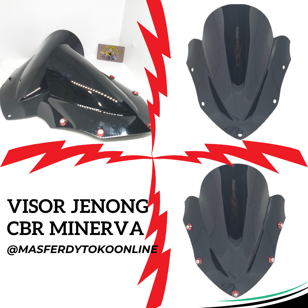 VISOR HONDA CBR MINERVA OLD WINDSHIELD JENONG CBR MINERVA