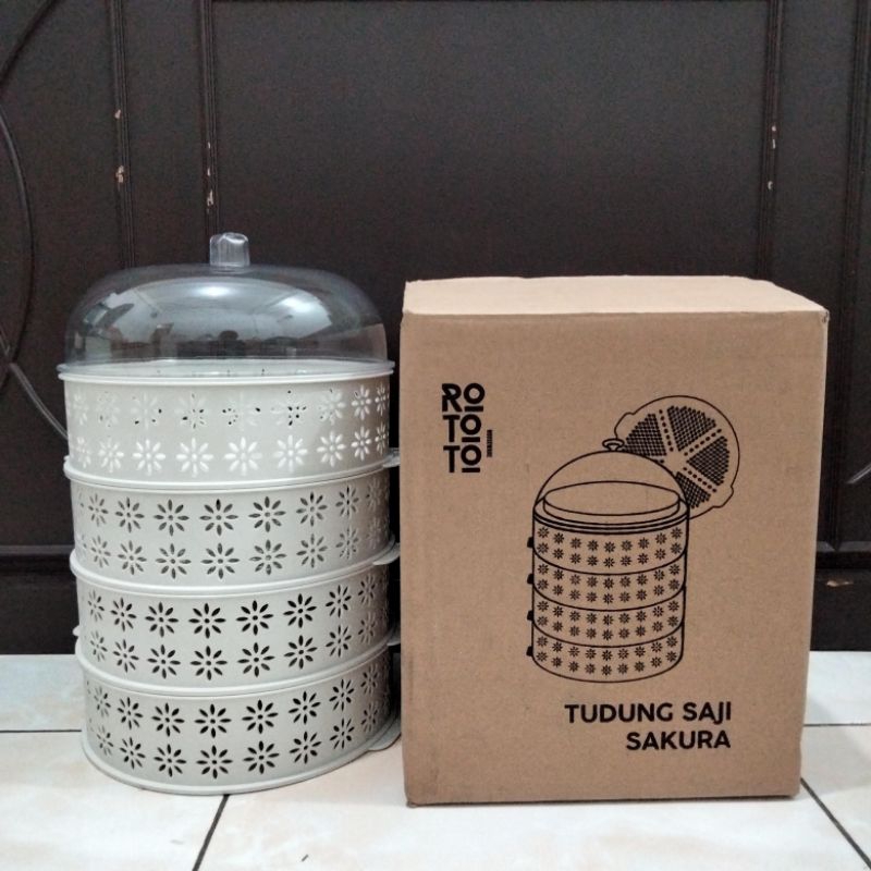 ฝาครอบอาหาร ROTOTO 4-TIER/5-TIER