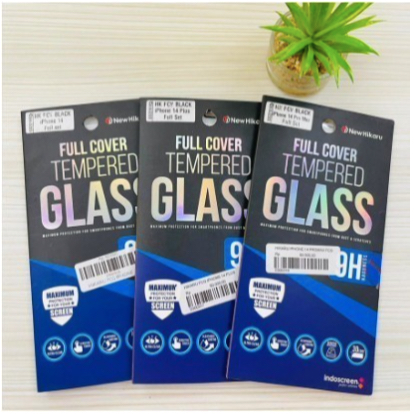 LAYAR กระจกนิรภัย Hikaru Indoscreen Full Cover Glass Screen Protector Ultra Clear & Anti Spy สําหรับ