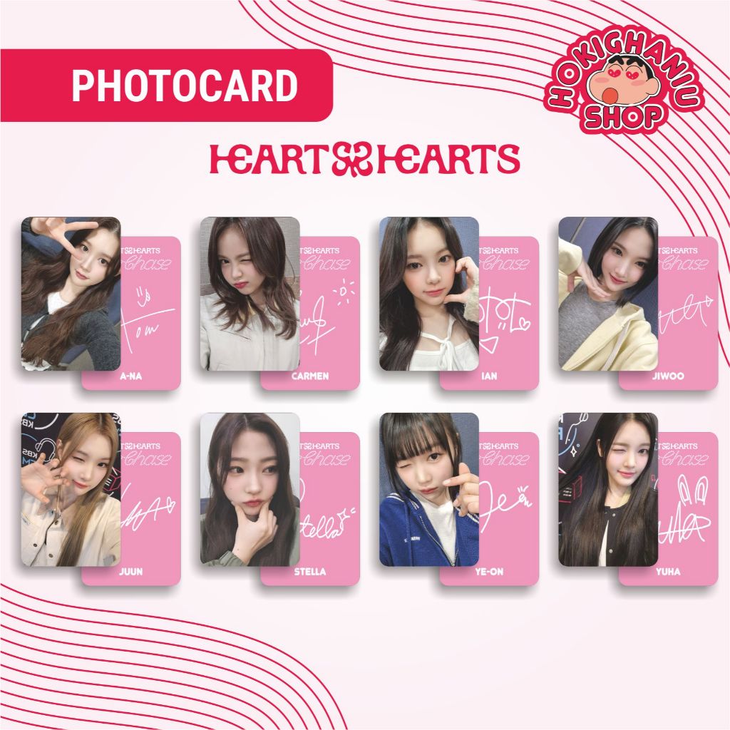 Photocard Hearts2Hearts H2H The Chase Unnofficial Premium H2H