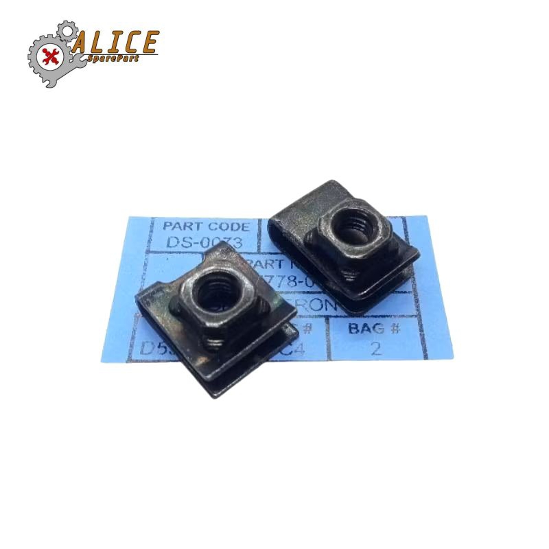 M6 SPIT คลิปสําหรับ 10 BOLTS BODY FAIRING BOX DECK ภายใต้วิทยุ WING UNIVERSAL