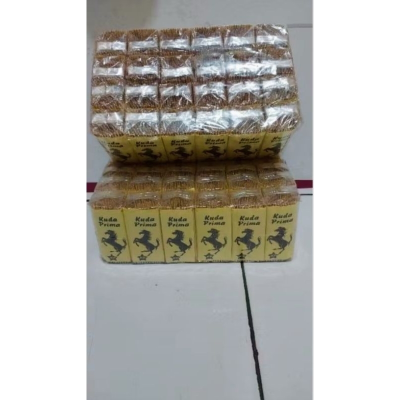 PRIMA HORSE CAP PACKAGING TOOTHPACK สีเหลือง 24 (1 แพ็ค CONTAINS 24 ชิ้น (แปด +/- 780 กรัม)